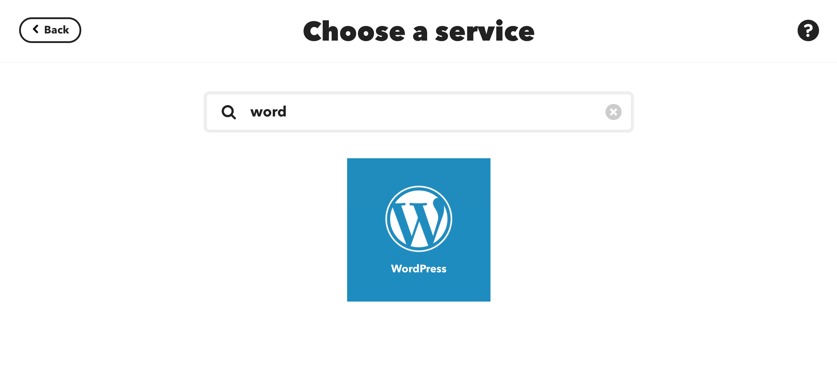 WordPressを選択